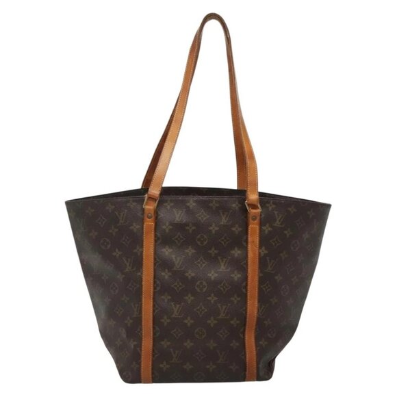 LOUIS VUITTON Monogram Sac Shopping Tote Bag M51108 LV Auth 137411 - Picture 2 of 16